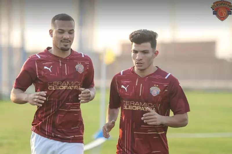 إسلام عيسي وفخري لاكاي في تدريبات